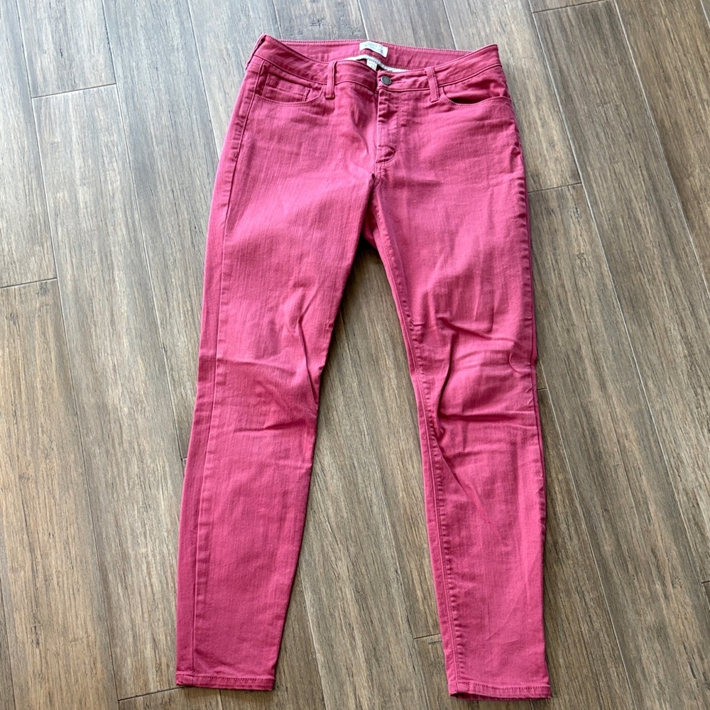 Market & Spruce Berry Skinny Jeans size 8